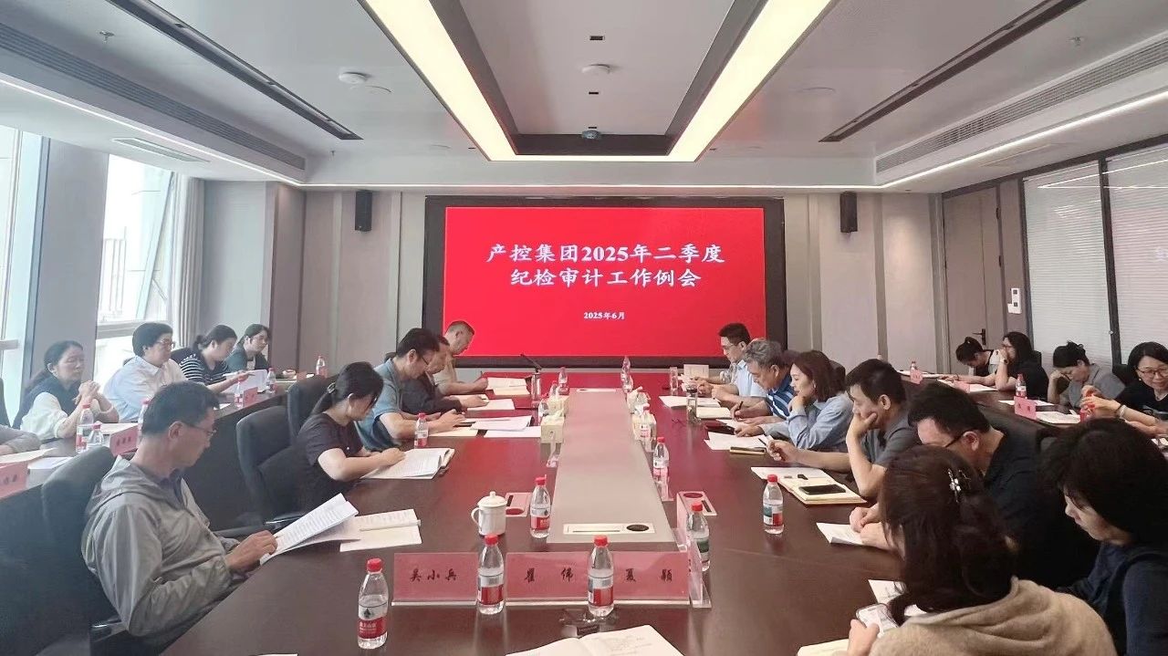 产控集团组织召开2025年二季度纪检、审计工作例会